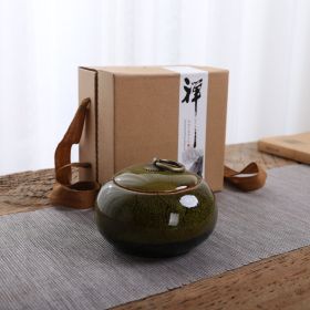 Small Ceramic Tea Pot Packing Boxes (Option: Kiln Baked Green)