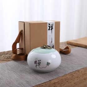 Small Ceramic Tea Pot Packing Boxes (Option: Tiantian Circle Celadon Zen)