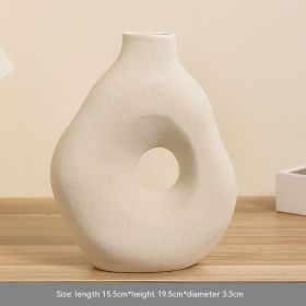 Creative Simple Vase Decoration Living Room Flower Arrangement Home Decoration (Option: A)