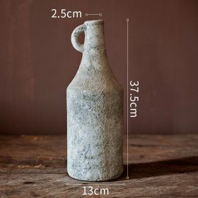 American Ear Handmade Vase Retro Stoneware (Option: Ear Vase Large)