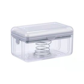 Multifunctional Hands-free Foaming Soap Dish (Option: Gray)